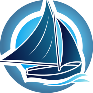 Locaplage Travel_boat_blue_logo